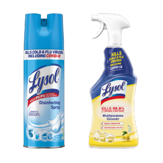 Lysol desinfektion av ytor